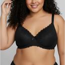 Sutiã Plus Size com Bojo Forma Grande Reforçado Sutia Rendado Lingerie Feminina Plus Langerie