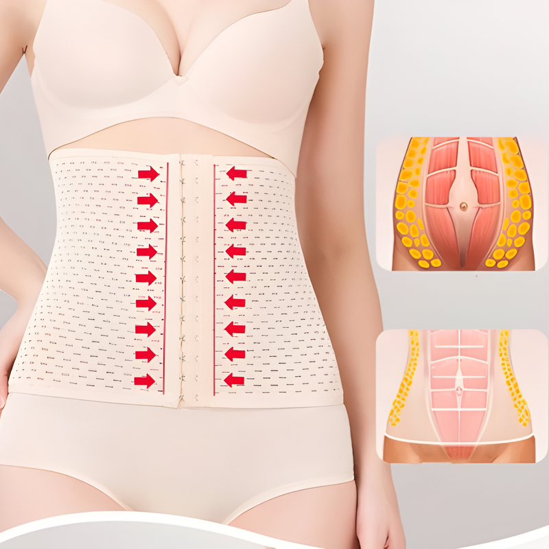 Cinta Modeladora Elastique Feminina Redutor Afina Cintura Mulher Fitness Abdominal Redutora