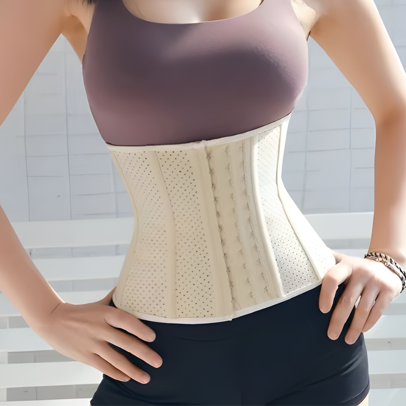 Cinta Modeladora Elastique Feminina Redutor Afina Cintura Mulher Fitness Abdominal Redutora