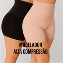 Bermuda Modeladora Anágua Cinta Short Feminino Modelador Alta Compressão Reduz Medidas pos parto