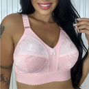 Kit 2 Sutiã Poliamida Plus Size Com Pala Reforçada Alta Sustentação Lingerie Moda Feminina