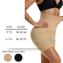 SHORT CINTA MODELADOR ORIGINAL 4 Barbatanas -Alta Compressão -Não Enrola - Zero Transparência  - Empina Bumbum plus size
