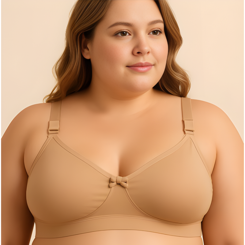 Kit 2 Sutiãs Alta Sustentação Sem Bojo PLUS SIZE Reforçado Alça Com Regulagem Feminino
