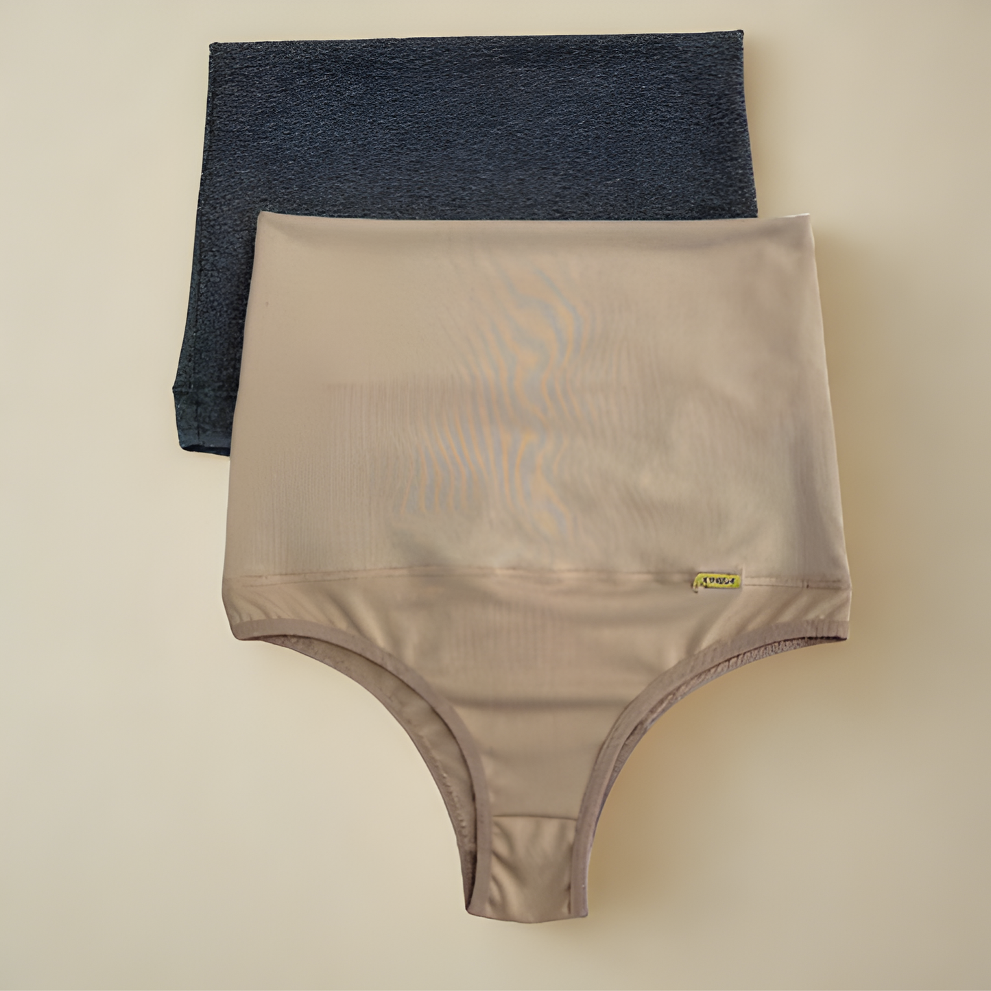Coleção Cris Slim Fit — Kit com 2 Cintas Muito Altas