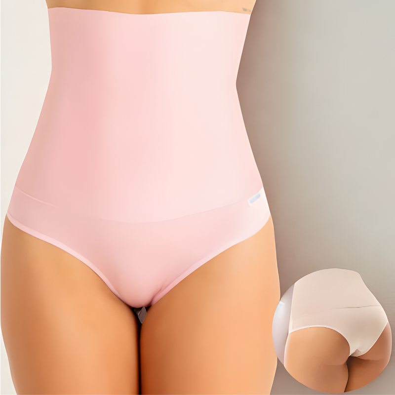 KIT com 2 Cinta Muito Alta Aperta Barriga Modeladora Pós Parto - Cris