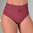 Kit 5 Calcinha Cós Alto Aperta Barriga Reduz Medidas Com Forro 100% Algodão Calcinha Cintura Alta