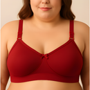 Kit 3 Sutiãs Alta Sustentação Sem Bojo PLUS SIZE Reforçado Alça Com Regulagem Feminino