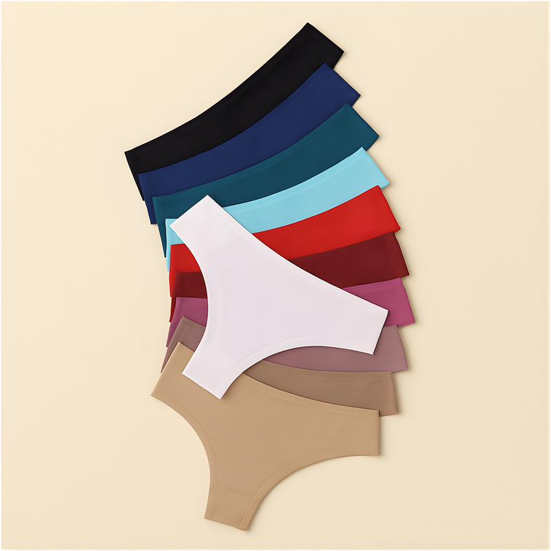 kit 5 calcinhas FIO DENTAL tanga sem costura corte a laser