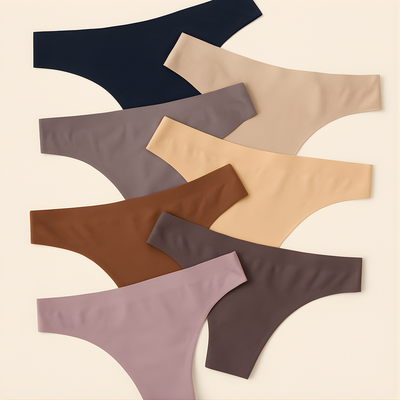 Kit 10 Calcinhas Laser Sem Costura Extra Conforto Não Marca