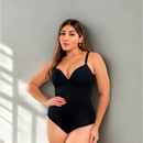 Modelador Body Cinta com Bojo Redutora Compressão Cetinete Reforçado Cinta Modeladora