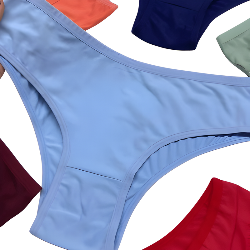 Kit 10 Calcinhas 100% Algodao Basica dia a dia Conforto Calcinhas Lisas