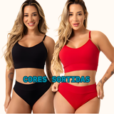 Coleção Rib Comfort — Kit com 2 Conjuntos