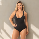 Cinta Modeladora Body Compressão Suplex Plus Alça Reforçada Sem Bojo Feminino