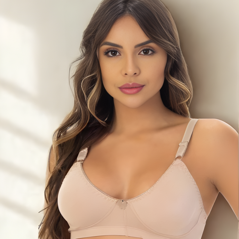 Kit 2 Sutiã Reforçado Sem Bojo Lingerie Sutiã Sem Bojo Sutian Comum e Plus Size