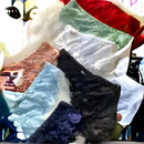 KIT COM 05 Calcinhas de Renda Tanga Com Elástico Lingerie Júlia