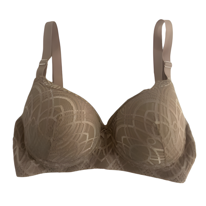 Kit 3 Sutiã Plus Size Feminino Reforçado De Renda Com Bojo Sustentação Conforto Alça Grossa Com Aro