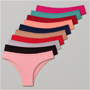 Kit Calcinhas Feminina Algodao Adulto Microfibra Conforto Calcinha Tanga