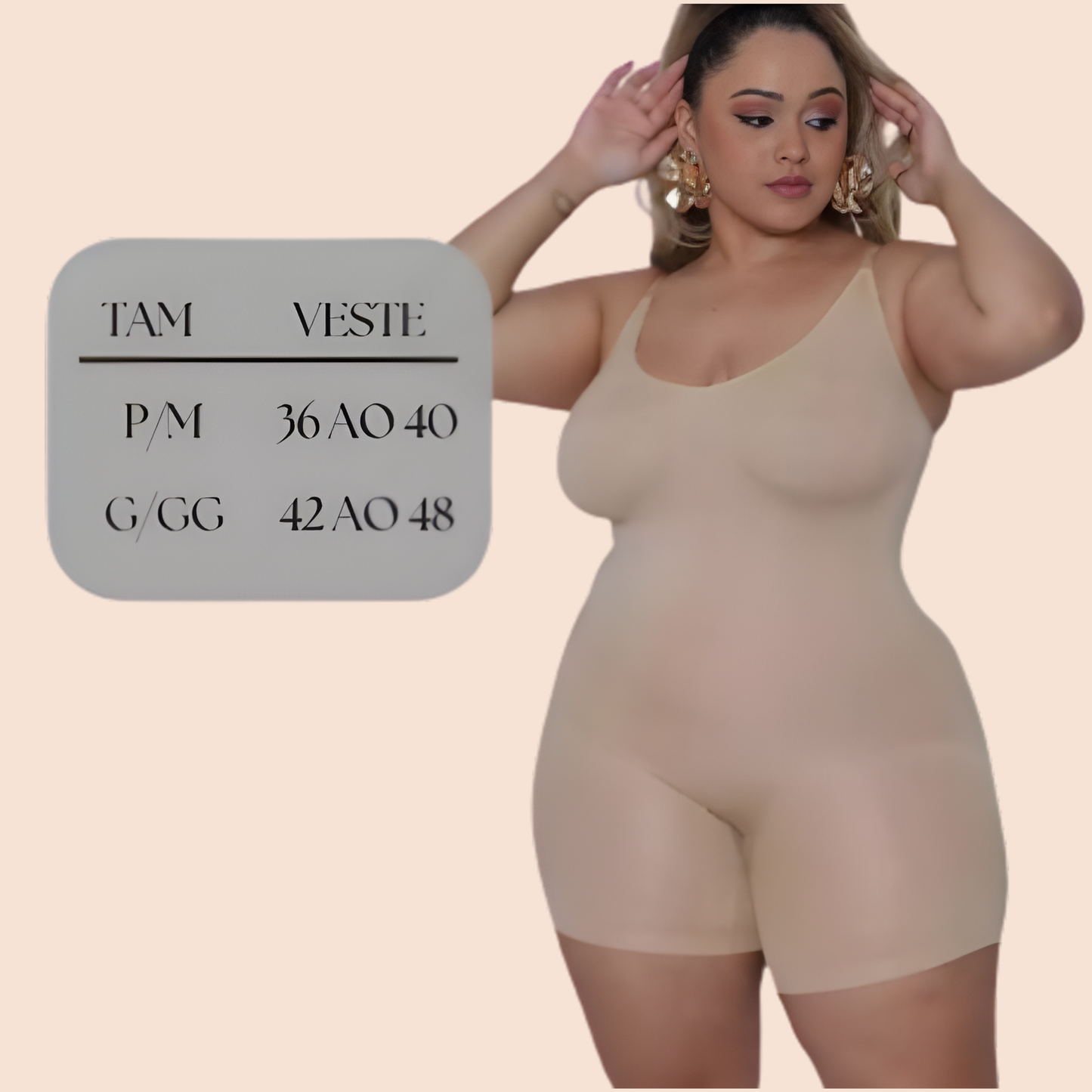 Coleção Sculpt Romper — Body Macaquinho Sem Costura
