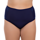 Kit de Calcinha Calçola Senhora Plus Size e Regular Feminino Cintura Alta Lateral larga