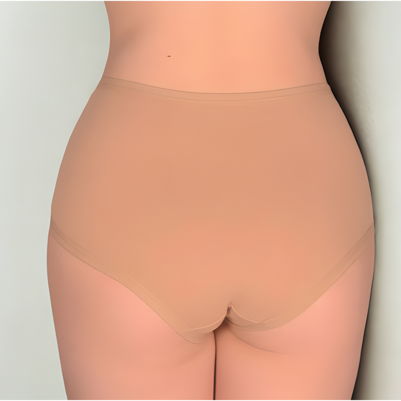 Kit 5 Calcinha Plus Size Cintura Alta Cós Alto Tangão Senhora Algodão C/ Renda