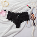 ZXYOUPING Calcinha Feminina Renda Sexy Tanga Cintura Média Respirável Lingerie G String S-XL