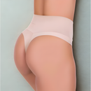 Kit 3 Calcinhas Modeladoras Cintura Alta Cós Duplo Fio Duplo Lisas Lingerie Segura Barriga Power Fitness Pós Parto