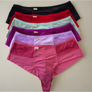 Kit Calcinha Plus Size Fio Duplo com Renda Reduz Culote Disfarçada Medidas Adulto Feminina Lingerie