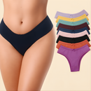 KIT 5 CALCINHAS FEMININAS PALA  ALTA CONFORTO FORRO ALGODÃO