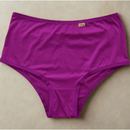 Kit c/ 5 Calcinhas Calçola Senhora Plus Size Hot Pants Conforto Cós Alto Cintura Alta