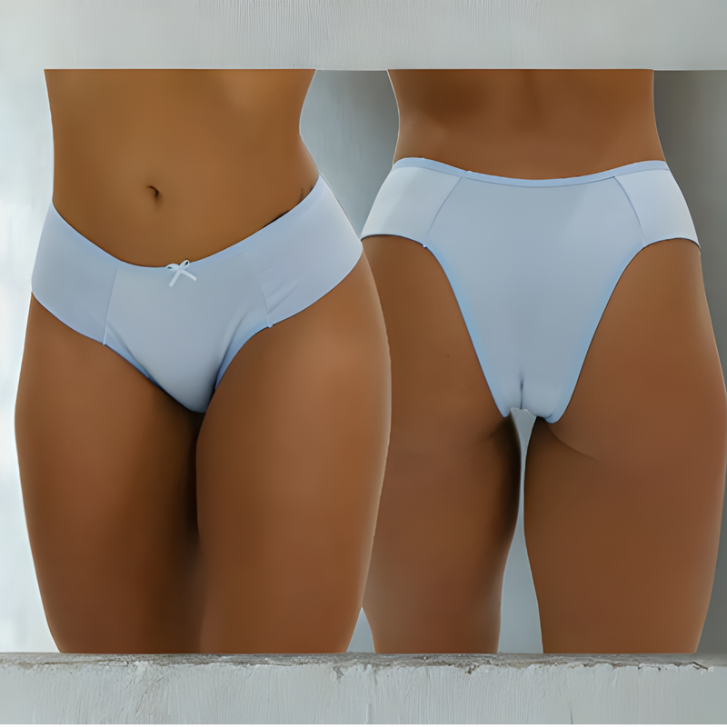 KIT 5 CALCINHAS FEMININAS PALA  ALTA CONFORTO FORRO ALGODÃO