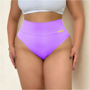 Kit Com 5 Calcinha Plus Size G1 e G2 Cós Alto Segura Barriga Zero Barriga