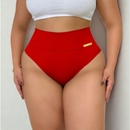 Kit Com 5 Calcinha Plus Size G1 e G2 Cós Alto Segura Barriga Zero Barriga