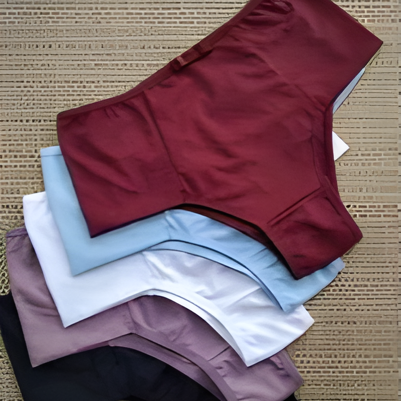 Kit 5 calcinhas plus do M ao GG3 Microfibra rebeka