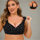 Sutiã Plus Size com bojo Frontal - Tecido de Algodão Confortável e Estampado