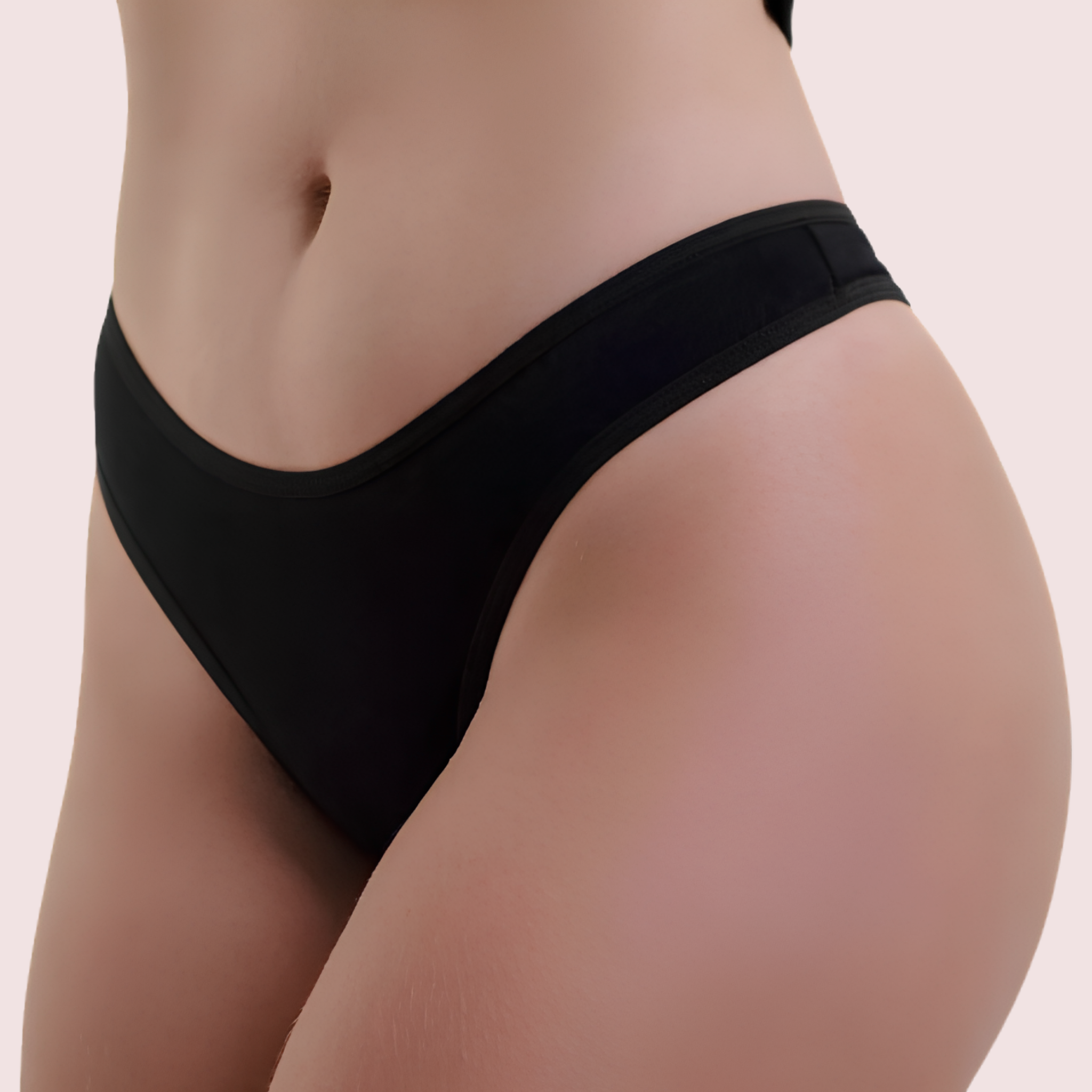 Coleção Cotton Comfort — Kit com 5 Calcinhas Fio Denta
