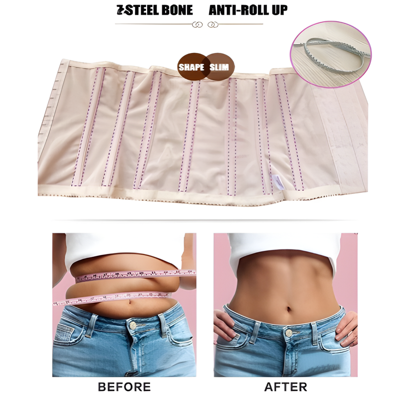 Treinador De Cintura Corpete Modelador Cinto De Emagrecimento Feminino Formato Tummy Postpartum Belly Sheath Corrective