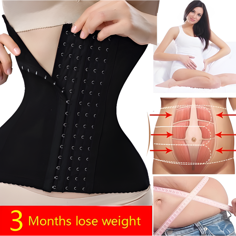 Treinador De Cintura Corpete Modelador Cinto De Emagrecimento Feminino Formato Tummy Postpartum Belly Sheath Corrective