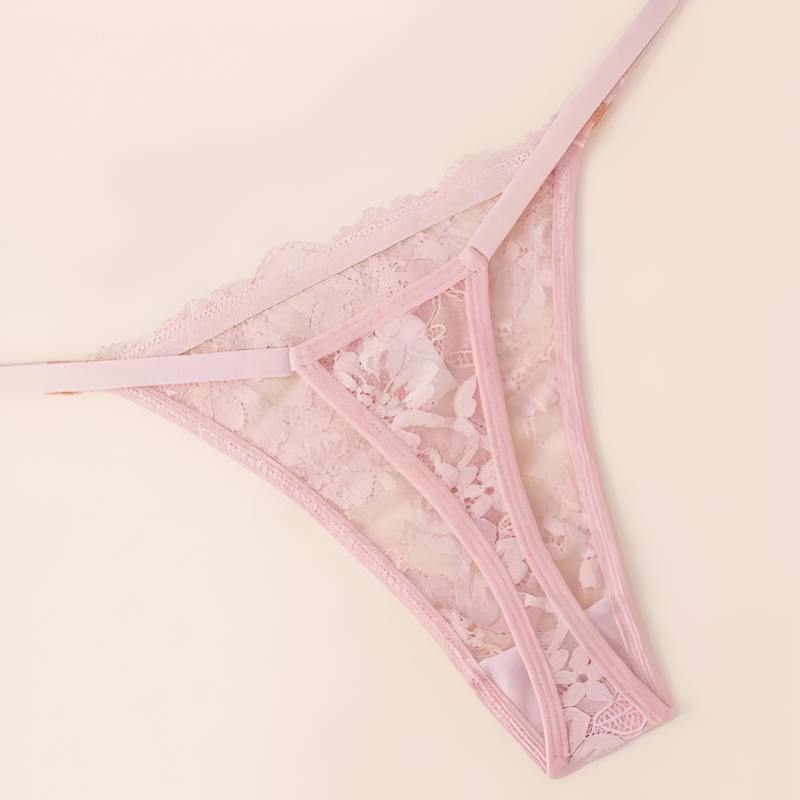 Kit C/5 Unidades de Calcinha Fio Dental Regulagem Lingerie Sexy