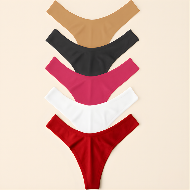 KIT 10 Calcinhas Empina Bumbum Fio Dental Duplo Conforto Sensual Sem Costura no Bumbum