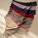 Kit 10 Calcinhas Confortável Sem Costura Leve Poliamida