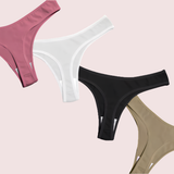 Coleção Cotton Comfort — Kit com 5 Calcinhas Fio Denta
