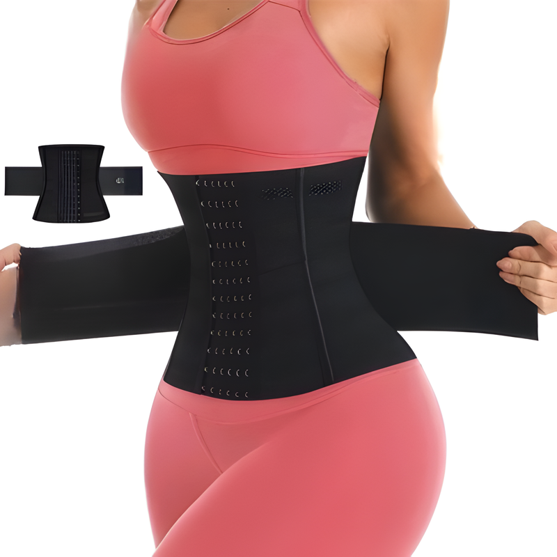 Espartilho Modelador De Cintura Desossado Em Aço – Ampulheta Extrema Para Mulheres 7 Cinchers De Emagrecimento Desossado