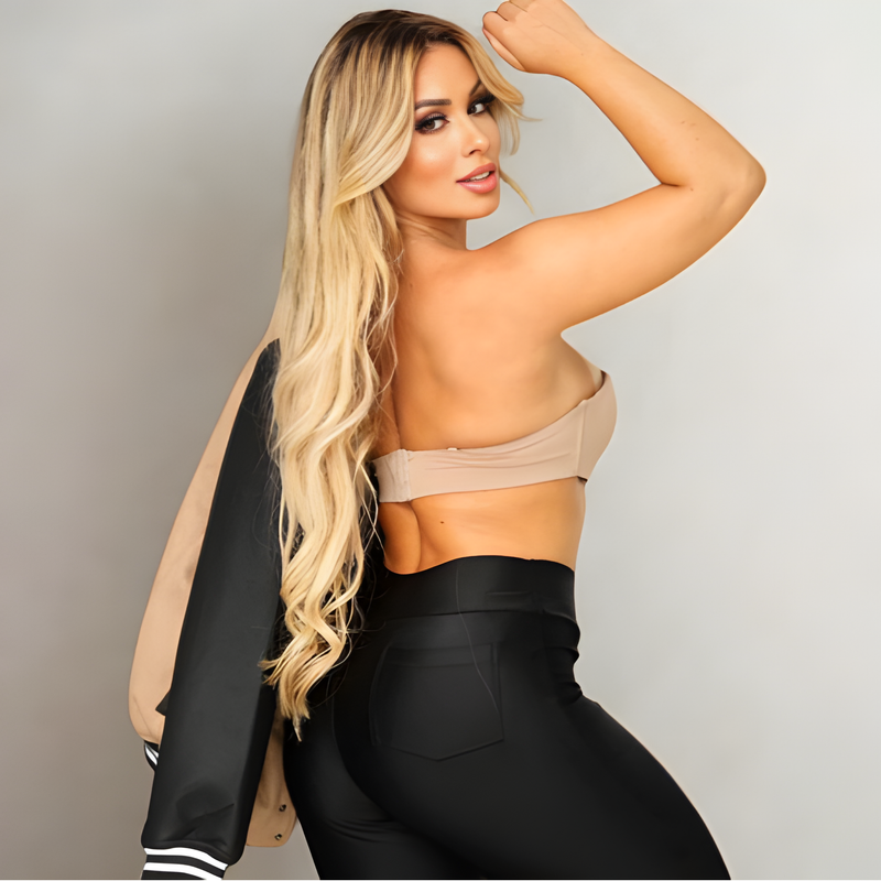 KIT 2 SUTIÃ TOMARA QUE CAIA  REFORÇADO ALÇA REMOVÍVEL LUXO 3 FECHOS SUTIAN FEMININO