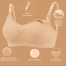 Sutiã Amamentação Bojo Removível Reforçado Maternidade Soutien