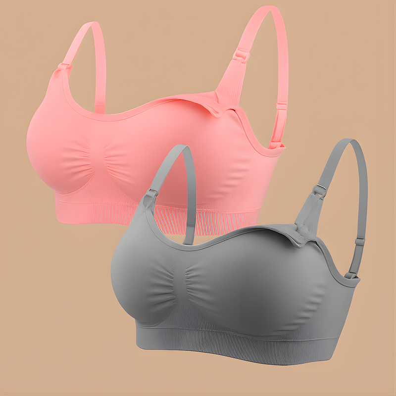 Sutiã Amamentação Bojo Removível Reforçado Maternidade Soutien