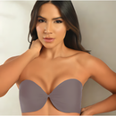 Sutia Nayane Rodrigues Tomara que Caia com Bojo e Aro Liso de Alta Sustentacao Push Up Confortavel