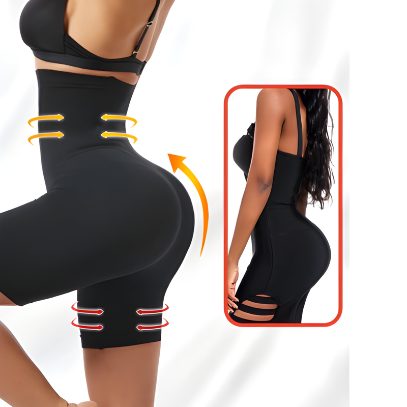 Shorts Cinta Modelador Levanta Empina Bumbum Feminina Alta Compressão Shortinho