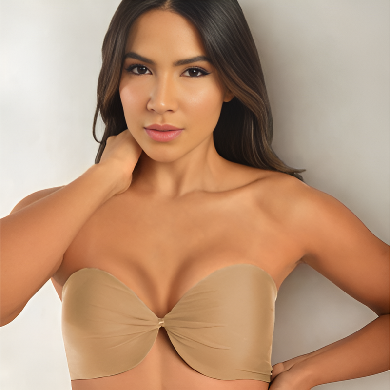 Sutia Nayane Rodrigues Tomara que Caia com Bojo e Aro Liso de Alta Sustentacao Push Up Confortavel