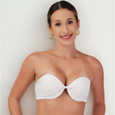 Sutia Nayane Rodrigues Tomara que Caia com Bojo e Aro Liso de Alta Sustentacao Push Up Confortavel