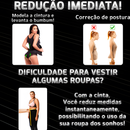 Cinta Modeladora de Barriga e Cintura Dupla Compressão Ajustável ao Corpo